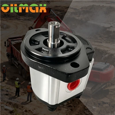 پمپ دنده هیدرولیک CI58K-A02-069L مناسب برای پیچ های 5/8 اینچی Spline اینچ SAE A-2 2-10 GPM درگاه خروجی SAE 10 درگاه ورودی SAE 12 4350 PSI